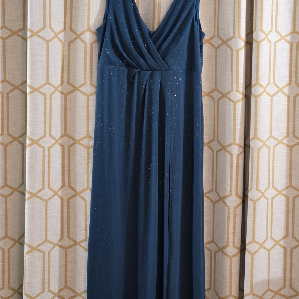 Ever Pretty Sparkling Navy Maxi Dress